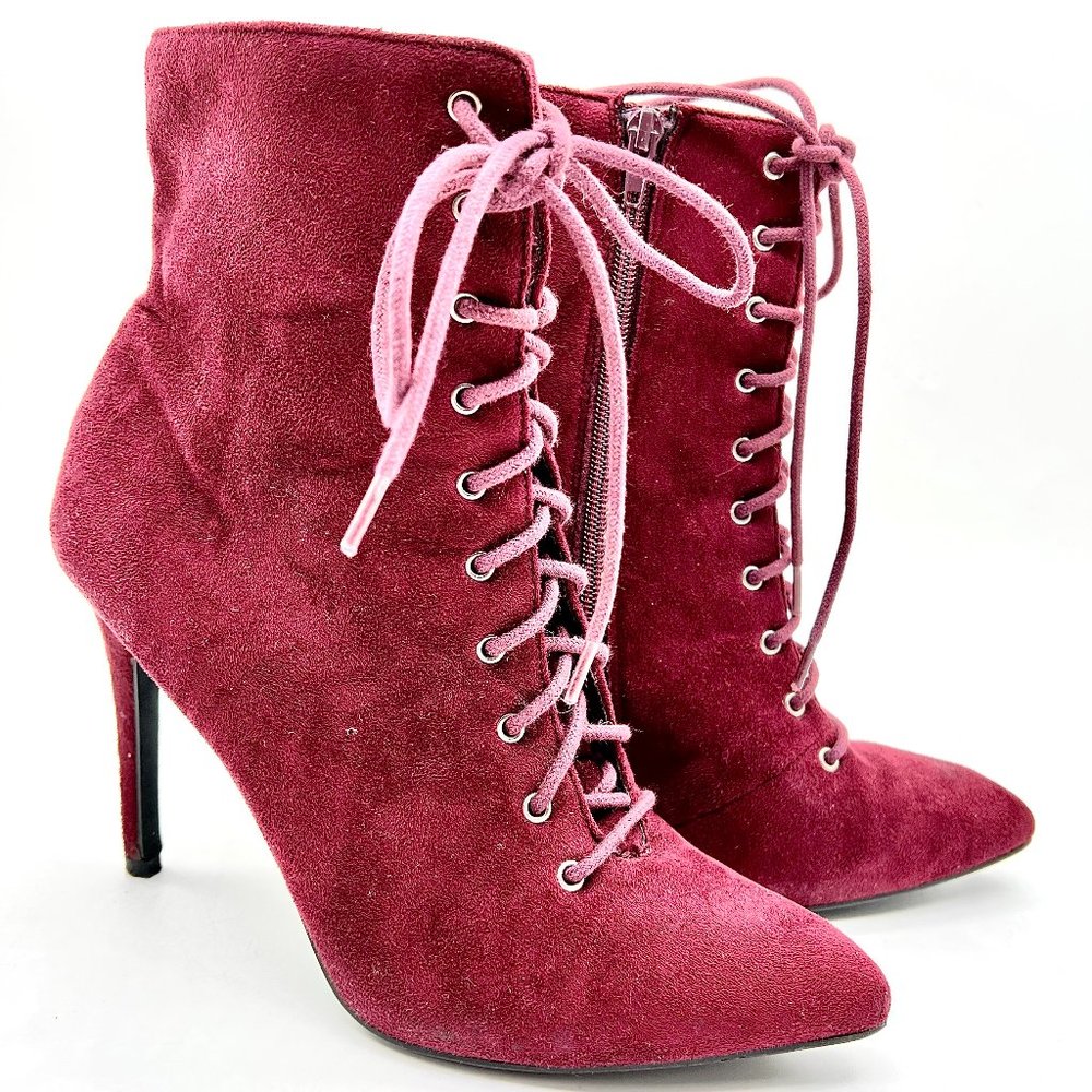 Red Women Boots